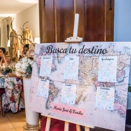 Cartel "Busca tu Destino"