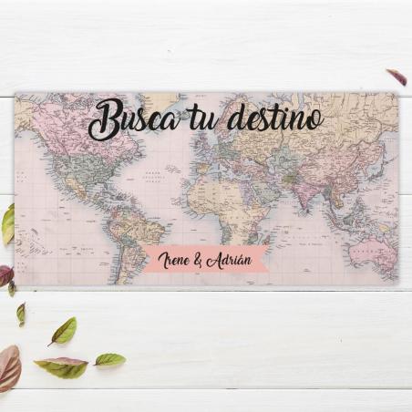 Cartel "Busca tu Destino"