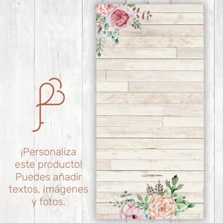 Cartel de Bienvenida para Personalizar