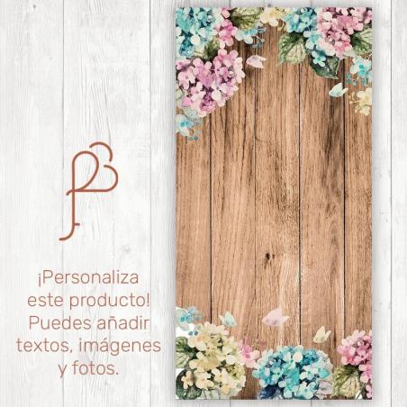 Cartel elegante de Boda para personalizar