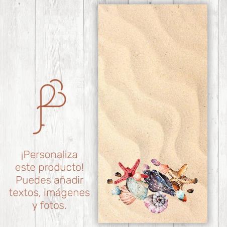 Cartel de Boda Arena del Mar