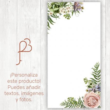 Cartel Personalizado Tropical