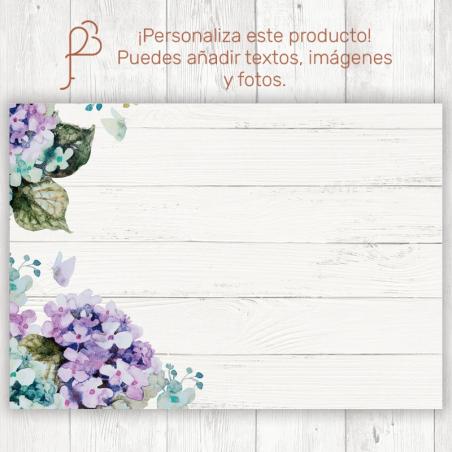 Cartel niño arras personalizado