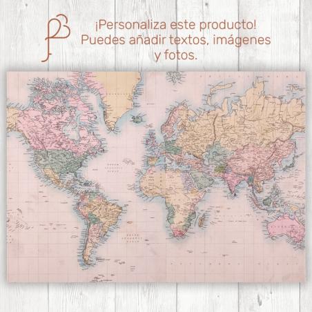 Cartel Mapa personalizar