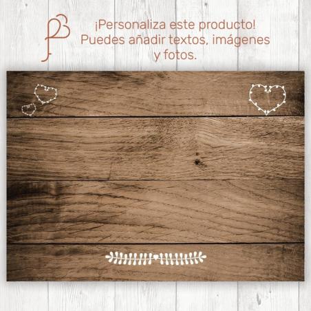 Cartel para personalizar Vintage