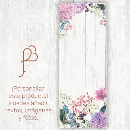 Banner Personalizable Hortensias Lilas