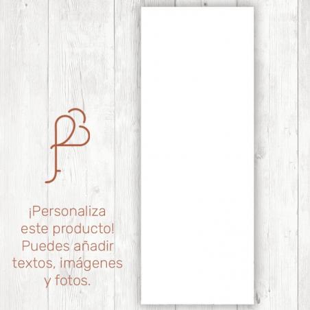 Cartel Blanco para Personalizar por completo