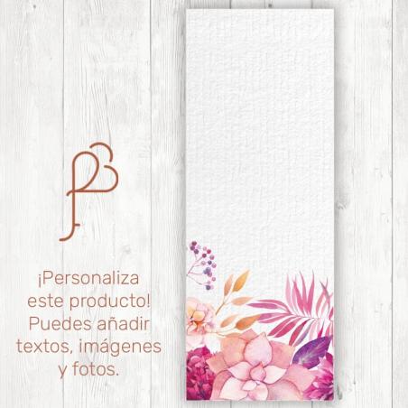 Banner para Bodas Floral Rosa
