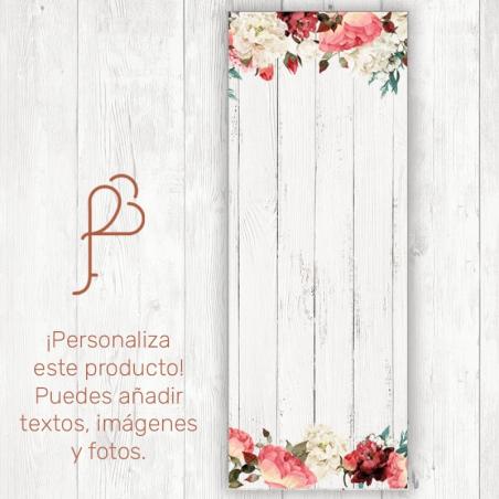 XBanner Personalizado Floral Rojo