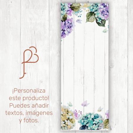 XBanner Personalizado Floral Violeta