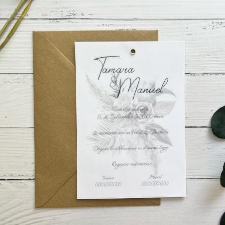 Invitacion de Boda Elegante