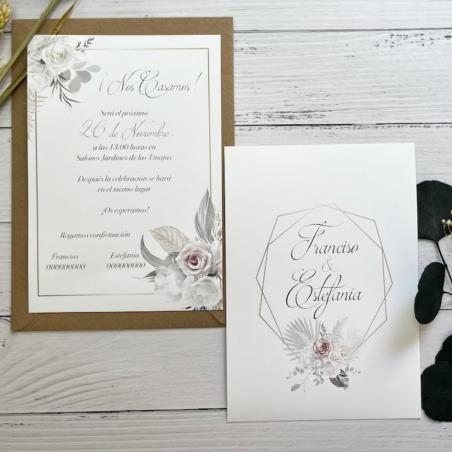 Invitación de Boda Sencilla