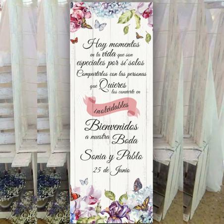 Banner Romantico Mariposas