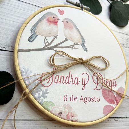Bastidor Alianzas Pareja Pajaros