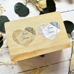Adhesivo detalles Corazon Marmol 2