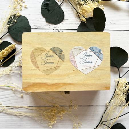 Adhesivo detalles Corazon Marmol