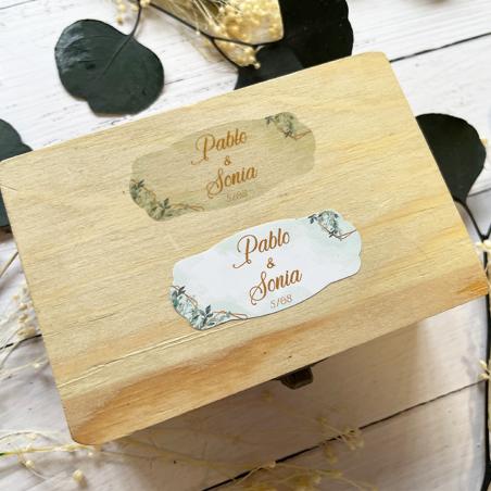 Adhesivo Alargado detalles Verde Manzana