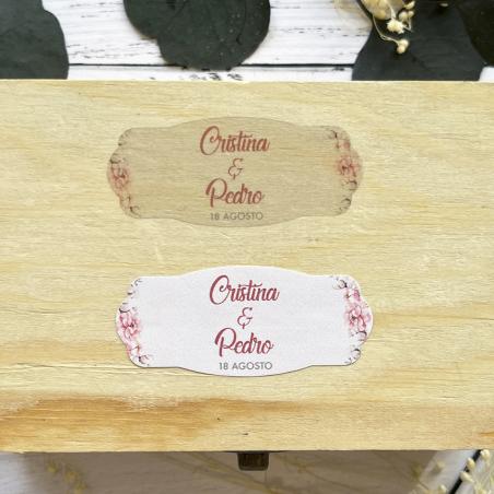 Adhesivo Alargado detalles Disney Floral