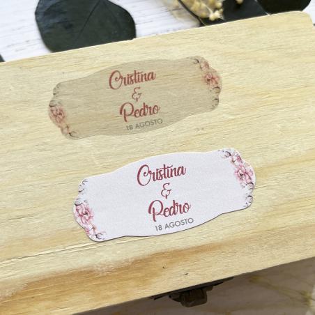 Adhesivo Alargado detalles Disney Floral
