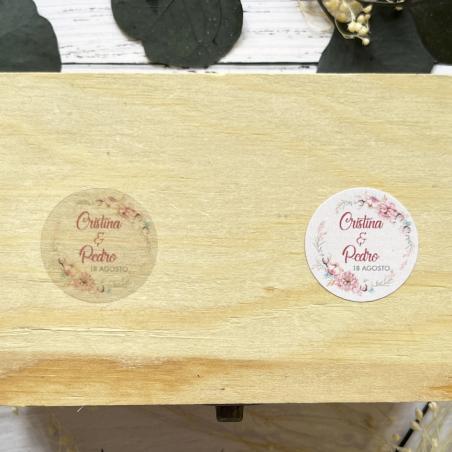 Adhesivo detalles Redonda Disney Floral