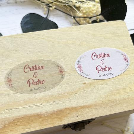 Adhesivo detalles Ovalada Floral Disney