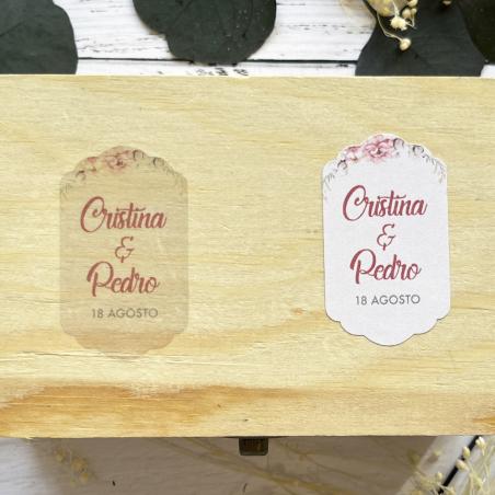 Adhesivo detalle Botella Floral Disney
