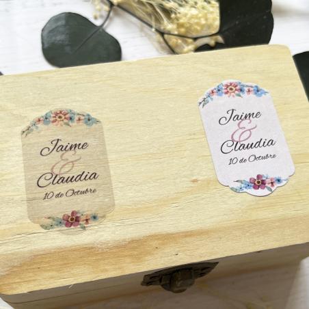 Adhesivo detalle Botella Jazmín Azul