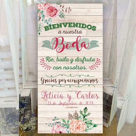 Cartel de Bienvenida Original