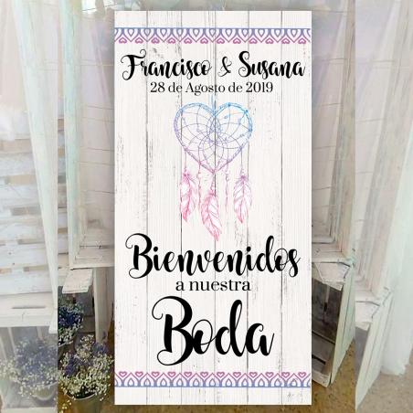 Cartel para Bodas atrapasueños