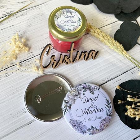 Detalle de Boda personalizado