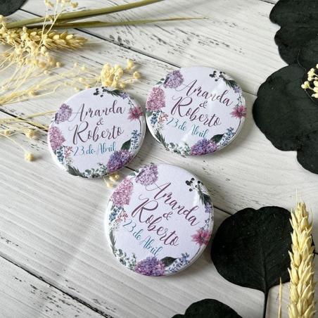 Chapas Hortensias