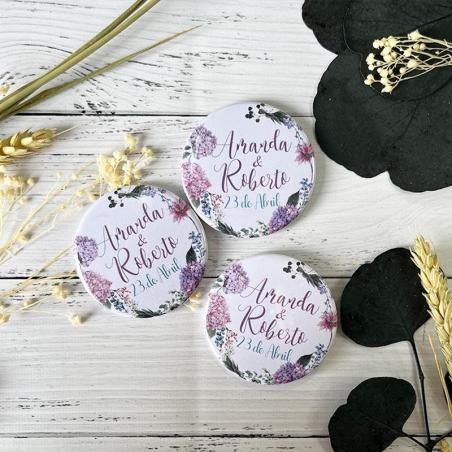 Chapas Hortensias