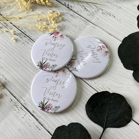 Chapas Detalle de Boda