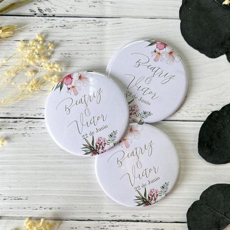 Chapas Detalle de Boda