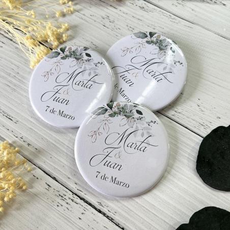 Chapas Detalle de Boda
