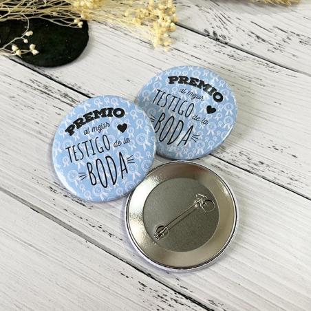 Chapas Testigo de Boda