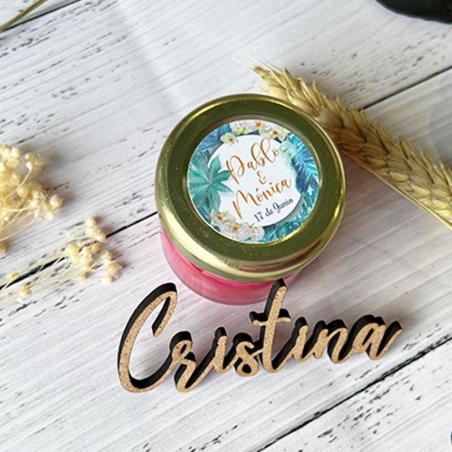 Detalle de Boda Tropical