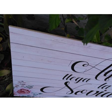 Cartel Aquí llega el amor de tu vida