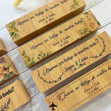 Caja con Bolígrafo para Testigos