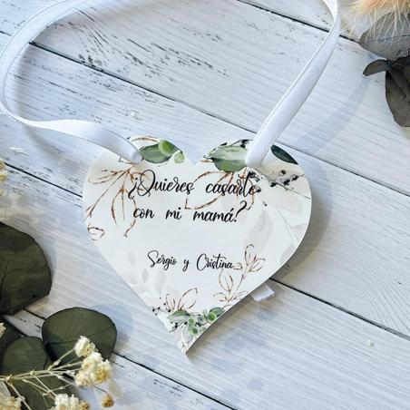 Cartel Mascota Boda