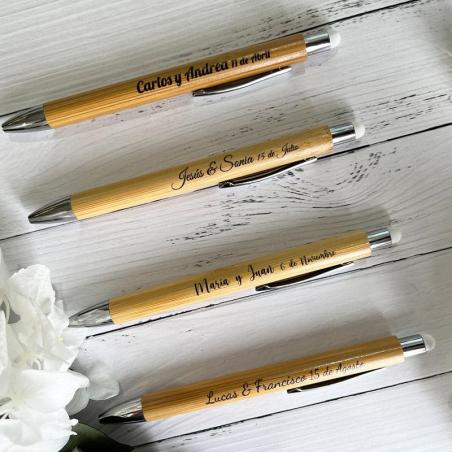 Bolígrafo personalizado para bodas