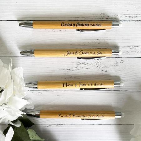 Bolígrafo personalizado para bodas