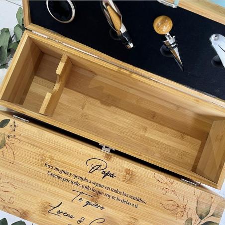 Caja para Botella de Vino Personalizada