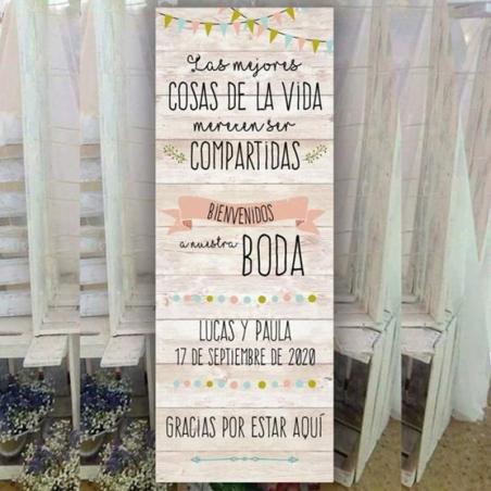 Cartel de Boda Original