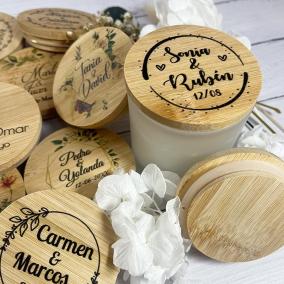 Velas personalizadas para Bodas