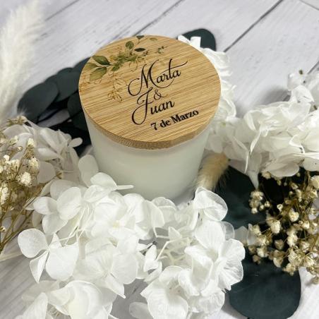Velas personalizadas para Bodas