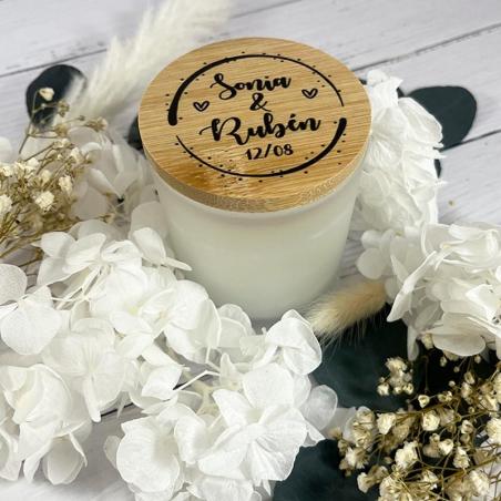Velas personalizadas para Bodas