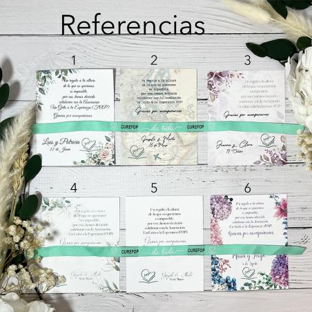 Tarjeta Solidaria para Bodas