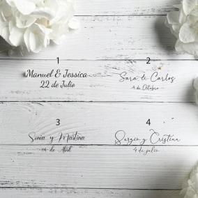 Porta-alianzas de Flores Elegante 2
