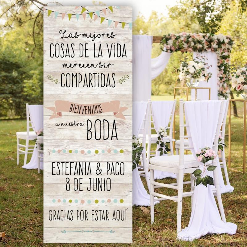Cartel de Boda Original